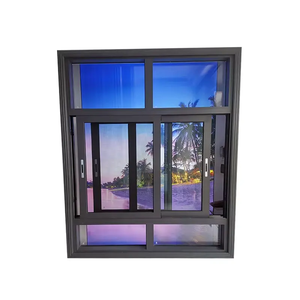 Ventana de Aluminio con Sistema de Rotura de Puente Térmico, Mosquitera de Acero Inoxidable, Abatible, Insonorizada, Moderna, Antirrobo, <span class=keywords><strong>para</strong></span> Entrada Exterior, Baño - Product Image 6