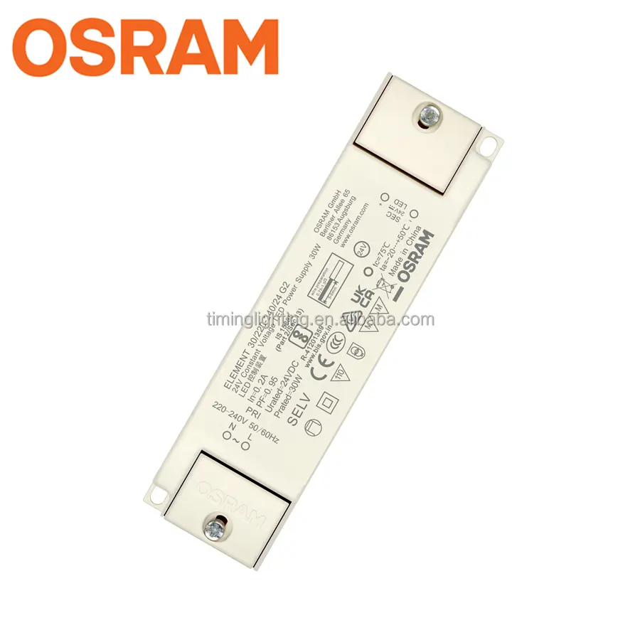 OsramLEDドライブELEMENT 24V 30W 60W 120W 180W 250W定電圧LEDドライバーIP20