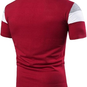 Camisetas para Hombre, Casuales, Deportivas, de Manga Corta, Tejidas, Estampadas, Transpirables, de Golf, a la Moda - Product Image 4