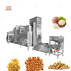 เครื่องคั่วอัตโนมัติสำหรับถั่วเม็ดมะม่วงหิมพานต์ เมล็ดโกโก้ ถั่วเหลือง ขนาด 500 กก. ถึง 2000 กก. เตาอบคั่วถั่วลิสงแบบต่อเนื่อง - Product Image 2