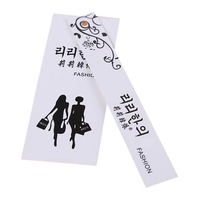 Étiquette volante en tissu durable pour lunettes bijoux vêtements chaussures sacs chaussettes pour la promotion et les expositions de supermarchés