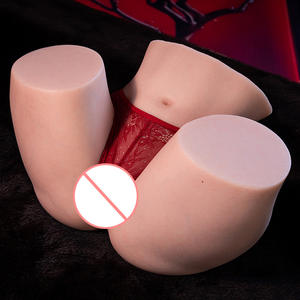 Meistverkaufte Silikon-Erwachsenen-Halbkörper-Actionfigur-Puppe, nicht aufblasbar, realistisch, für Männer, weiße Haut, 9,9 kg, Hüftform, Sextoy - Product Image 3