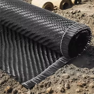 Tela de fibra de carbono de alta resistencia para refuerzo estructural de hormigón para proyectos de construcción - Product Image 1