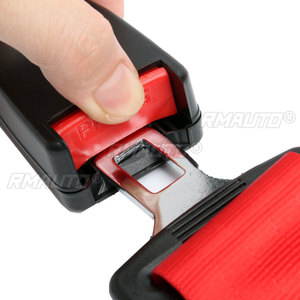 Ceinture de sécurité de course sportive à 3 ou 4 points de fixation, à dégagement rapide, en nylon, pour voiture, noir et rouge - Product Image 6