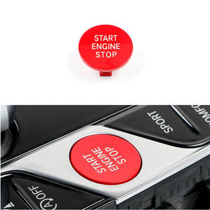 रेड स्पोर्ट्स सीरीज एब्स की इंटीरियर किट वाहनों के लिए स्टॉप इंजन बटन - Product Image 5