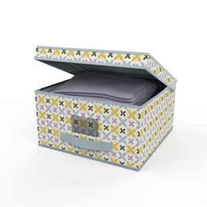 Customized High Quality Household <strong>Storage</strong> <strong>Box</strong> <strong>with</strong> <strong>Lid</strong> Collapsible <strong>Storage</strong> <strong>Box</strong> for Living Room, Wardrobe Cloth, Toy Organization - Product Image 2