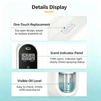Diffuseur de parfum intelligent sans eau, machine aromatique programmable à brancher pour hôtels, maisons et usage commercial, prise en charge de la vente en gros et de la personnalisation