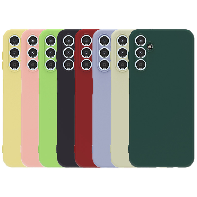 Good Quality Luxury Liquid Silicone Soft Cover for Samsung  M54 M14 A24 A14 a 34 A04E M04 FO4 A54 4G 5G S23 S23 PRO Case