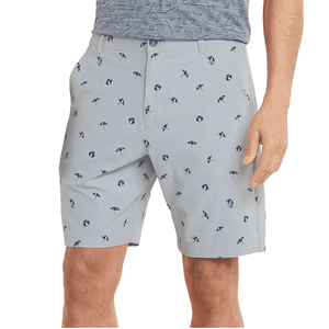 Shorts pour hommes personnalisés OEM, séchage rapide, extensibles dans 4 directions, coupe classique 9 pouces, 4 poches, infroissables, teinture unie, braguette zippée, imprimé - Product Image 2