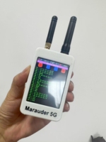 ESP32-C5 Marauder 5G Pocket Slim Jim 5G Kit de test de pénétration sans fil double bande WiFi 6 Bluetooth 5.0 GPS Wardriving