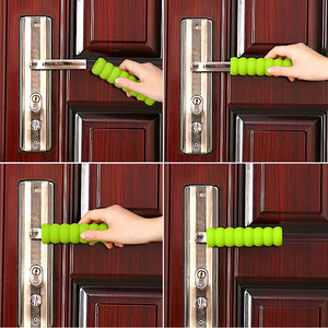 Cubierta de seguridad para manija de puerta infantil, cubierta anticolisión para bebés, cubierta protectora para manija de puerta de habitación infantil, engrosada - Product Image 2