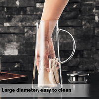 Aeofa – bouilloire en verre avec couvercle, 1.5 litres