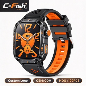 Smartwatch GPS HT36 per <span class=keywords><strong>Uomo</strong></span>, Impermeabile 3 ATM, Touchscreen IPS, Fitness Tracker, Chiamate Vocali, Cinturino in Silicone - Product Image 1