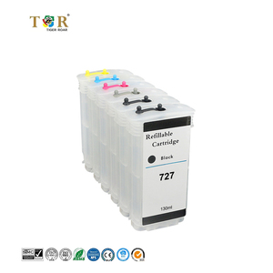 Cartouche d'encre rechargeable pour HP DesignJet T830 vide 728 727 72 compatible avec HP DesignJet T830, pièce détachée pour traceur HP DesignJet T790 - Product Image 3