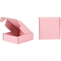 Boîte postale d'expédition par avion postal imprimée sur mesure Boîte postale d'emballage en papier en carton ondulé pliable