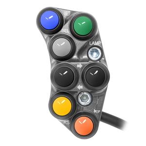 Interruptor de manillar izquierdo para Yamaha YZF-R7 (Titanio) - Product Image 1