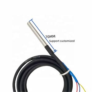 Wzp-035โพรบเซ็นเซอร์อุณหภูมิ <span class=keywords><strong>Cu50</strong></span>ความต้านทานความร้อน Pt100 7*100มม. เซ็นเซอร์ <span class=keywords><strong>RTD</strong></span> สำหรับเตาลมร้อน - Product Image 4