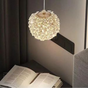Lámpara de Araña de Cristal de Estilo Nórdico Moderno, Nueva, Cálida, Romántica, de Lujo, Creativa, para Dormitorio, para Toda la Casa - Product Image 4