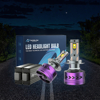 Neoglow APO MAX 6500K H7 300W 50000Lm CSP4575 Ampoule de phares LED 6000K pour Honda 2Y Garantie Cuivre pour Elantra Navara Prius