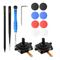 Pièces de réparation gauche/droite, kits de réparation pour poignée de manette Oculus Quest2, joystick analogique 3D
