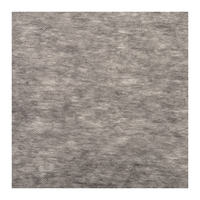 Entoilage non tissé noir en nylon et polyester fusible pour vêtements, destiné aux fabricants