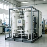 Generator Nitrogen PSA Kapasitas Besar Unit Lengkap Dengan Sistem Kompresor Udara Peralatan Produksi Nitrogen Industri