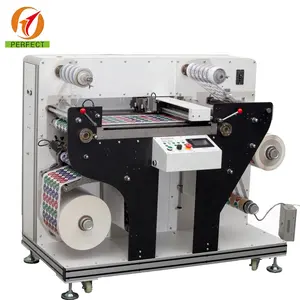 Automatische Laser Label Stickers Papier Rol Matrijs Papier Sticker Stans Snijmachine Rollabel Snijmachine