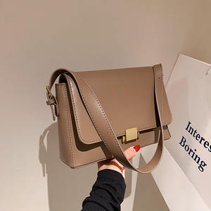 נשים קלאסי אחת כתף ארנק שליח כיכר תיק אופנה ליידי של ח"כ Crossbody שקיות עם אותיות - Product Image 4