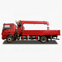 Camion grue de fret SHACMAN L3000 économique 245HP pour le Cameroun