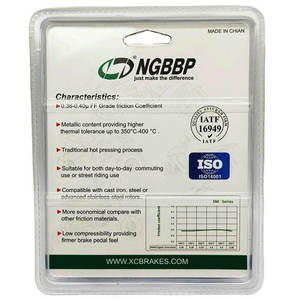 NGBBP Factory Direct haute qualité FA169 plaquette de frein de <span class=keywords><strong>moto</strong></span> pour <span class=keywords><strong>MOTO</strong></span> ROMA Bee 50 nouvelle condition semi-métallique - Product Image 6