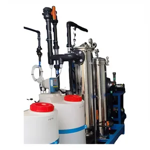 New Mobile Reverse Osmosis Water Treatment Equipment Container Seawater Desalination With PLC For Farms And Marine Industries