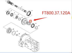 <span class=keywords><strong>Ft800.37.120a</strong></span> con thoi thay đổi trục giữa cho foton lovol máy móc nông nghiệp & thiết bị máy kéo nông nghiệp - Product Image 2