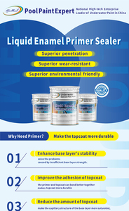 Primer-Sellador Revestimiento impermeabilizante <span class=keywords><strong>de</strong></span> <span class=keywords><strong>poliuretano</strong></span> Parques acuáticos Piscinas Resina Principales materias primas <span class=keywords><strong>de</strong></span> Pool Paint Factory - Product Image 3