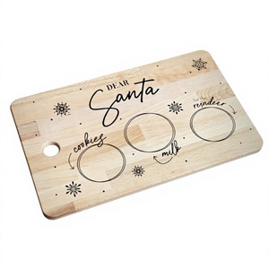 <b>Wooden</b> Rectangle Serving Chopping Board 1.5cm Thick Decorative Custom <b>Print</b> Eco-friendly Non-Toxic Dishwasher Safe Durable - Product Image 5