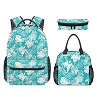 Sac à dos imprimé intégral FACEBOOK HOT SELL, trousse à crayons, sac à déjeuner tendance pour étudiants garçons et filles, lot de 3 sacs pour couple