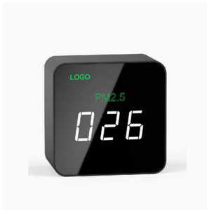 เครื่องตรวจจับฝุ่น PM2.5 คุณภาพอากาศในบ้านแบบพกพา ขนาดเล็ก ใช้งานง่าย - Product Image 1