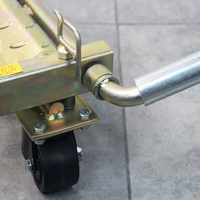 Nouveau 4T acier au manganèse galvanisé tige outil mobile voiture roue chargement ascenseur chariot Jack