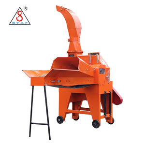 เครื่องตัดฟางข้าวและอาหารสัตว์ 9ZP-4 ประสิทธิภาพสูง ใช้ไฟฟ้าและดีเซล กำลังการผลิต 4 ตัน/ชม. - Product Image 2