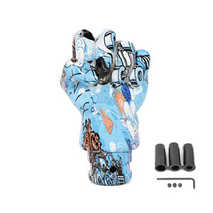 RASTP Hand Shaped Resin Gear <b>Shift</b> <b>Knob</b> SFN154 Ergonomic Fist Design For Car Interior Customization - Product Image 5