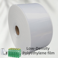Film étirable en PE haute densité (LDPE) épaissi pour emballage sous film rétractable, anti-poussière et facile à sceller, pour canettes et bouteilles d'eau - Vente en gros OEM