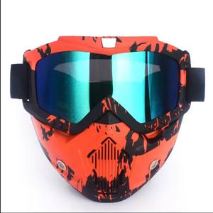 <span class=keywords><strong>Gafas</strong></span> de moto al por mayor y máscara de cara completa Estilo Vintage para deportes de esquí y <span class=keywords><strong>ciclismo</strong></span> - Product Image 1