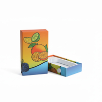 Boîte en carton OEM CR jetable de 2g, emballage personnalisé haut de gamme en carton rigide, boîtes d'emballage de cartouches de 1ml à l'épreuve des enfants
