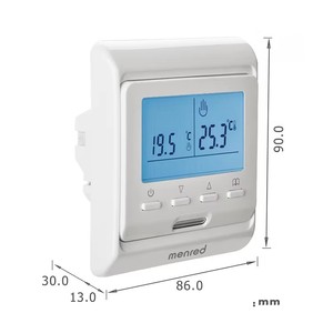 Thermostat numérique intelligent E51, grand écran tactile flexible pour utilisation hôtelière, certifié CE et RoHS, contrôleur de <span class=keywords><strong>chauffe</strong></span>-<span class=keywords><strong>eau</strong></span> - Product Image 5
