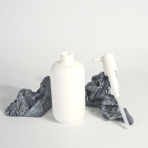 Nhà Máy Nhựa Rỗng Trắng 200Ml Mỹ Phẩm Chai Dầu Gội Đầu 250Ml 300Ml 500Ml Kem Dưỡng Da Chai Bao Bì Với Bơm - Product Image 2