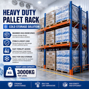 Pallet Racking System Heavy Duty Selective Steel Rack for Industrial Warehouse Storage