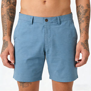walkshorts cargo <b>shorts</b> Comfortable Stretch <b>Men's</b> Gym <b>Shorts</b> <b>with</b> <b>Zipper</b> <b>Pocket</b> Quick-Dry Breathable for Daily Training - Product Image 5