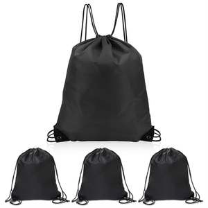 Manufacturer Custom Printed Logo Drawstring Shoe Bag High Quality Nylon <b>Backpack</b> Gym Bag Eco-Friendly Waterproof Nylon Bag - Product Image 6