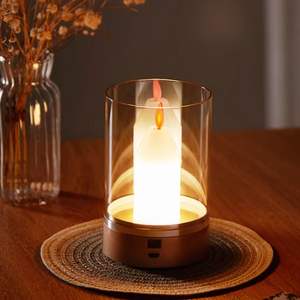 Lampada da tavolo con sensore a LED senza fiamma con sensore a mano - Product Image 4