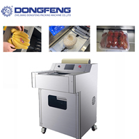 Commerciële supermarkt verse voedselconservering compacte PVC clingfilm weegschaal tray sealer punnet kokosnoot verpakkingsmachine