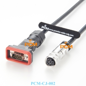 Соединительный кабель для базовой станции RRU RCU, AISG to DB9, 8-контактный разъем DIN для DB9 папа для RRU RCU rrrh RET и управления базовой станцией - Product Image 2